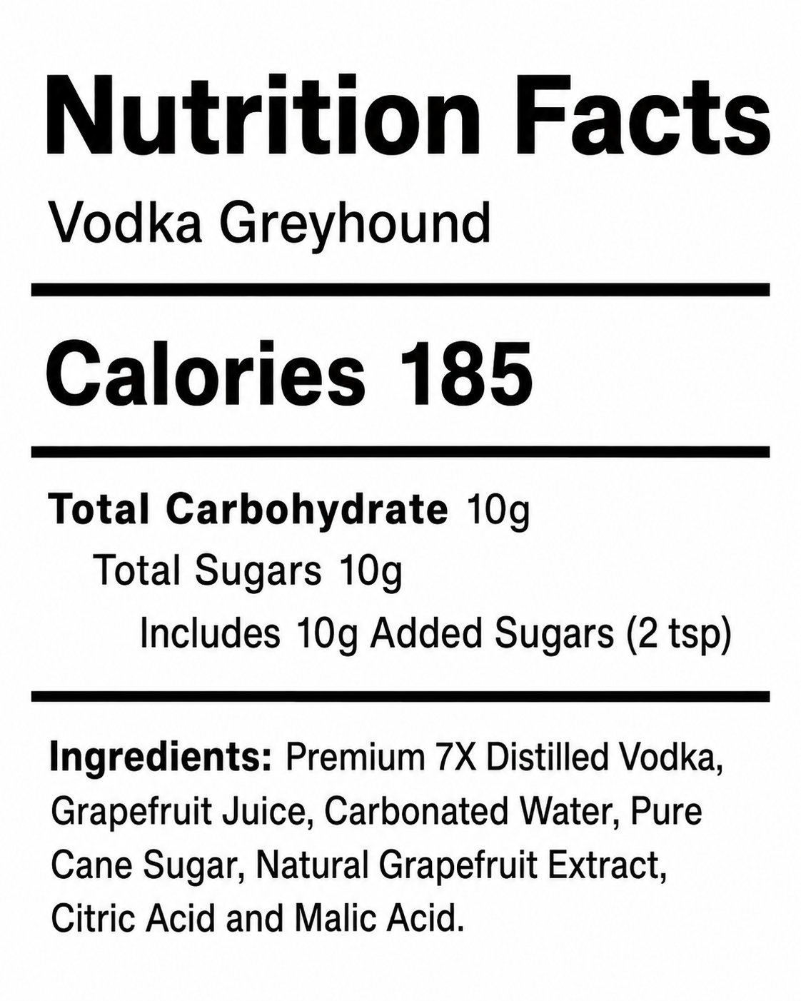Vodka Greyhound - 4 Pack