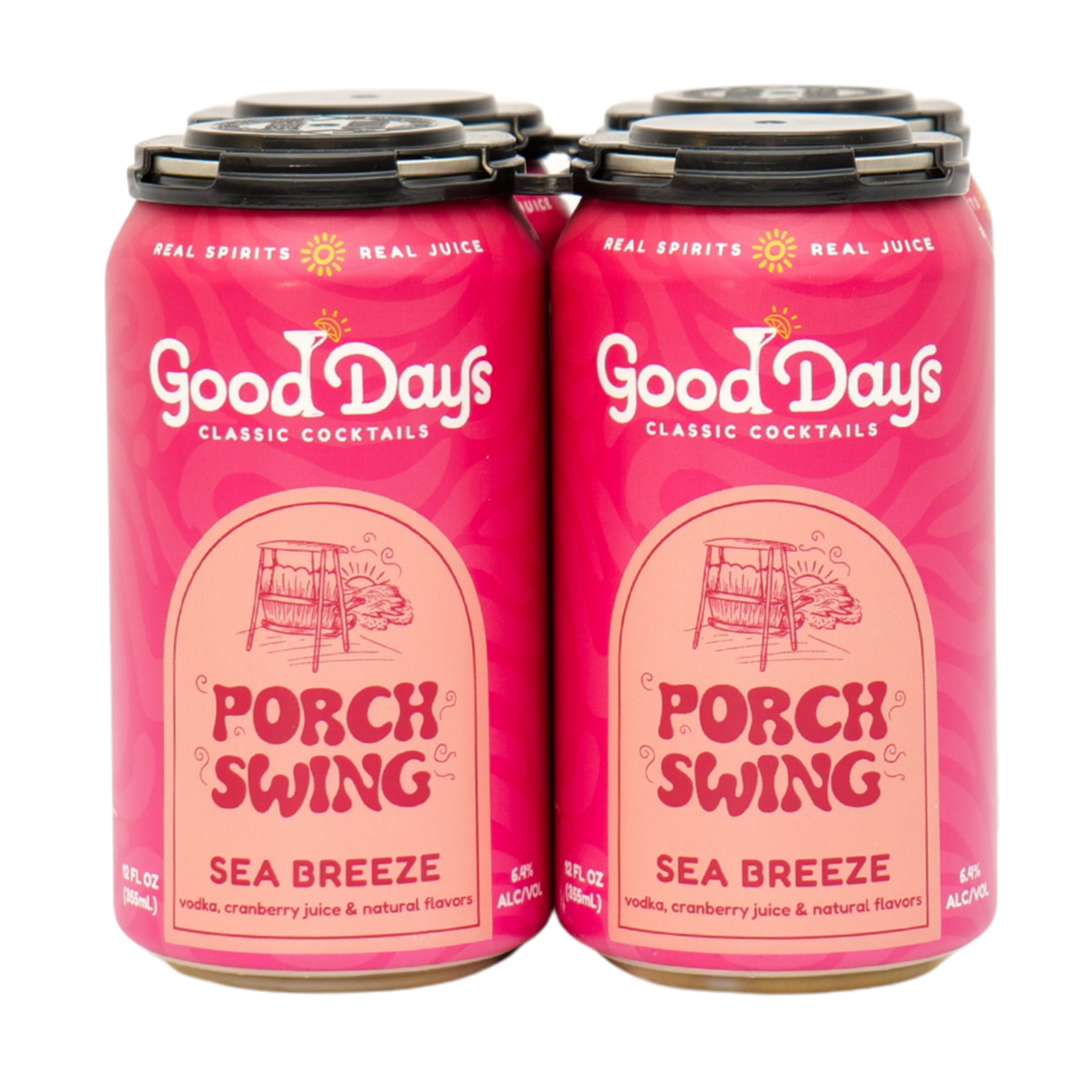 Vodka Sea Breeze (Porch Swing) - 4 Pack – GoodDays
