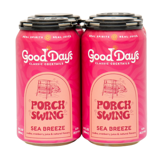 Vodka Sea Breeze (Porch Swing) - 4 Pack