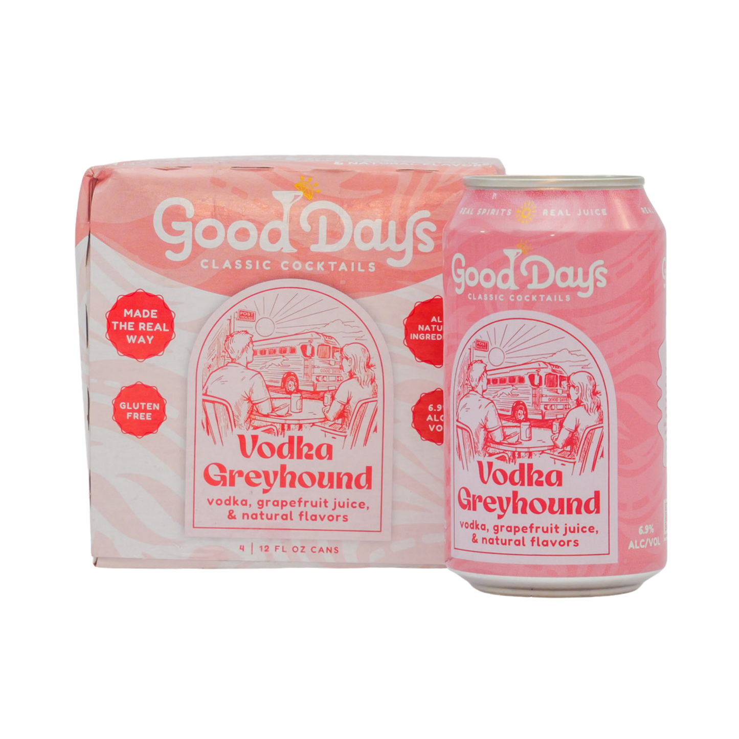 Vodka Greyhound - 4 Pack
