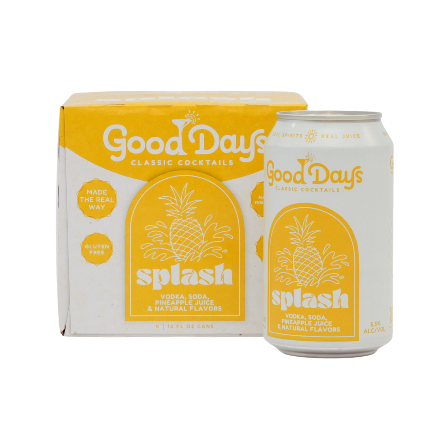 Splash Pineapple - 4 Pack