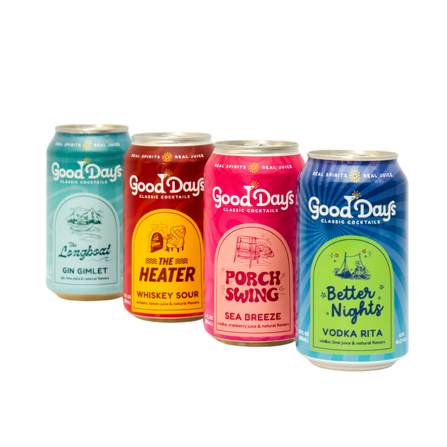 Classic Cocktails Variety 8-Pack