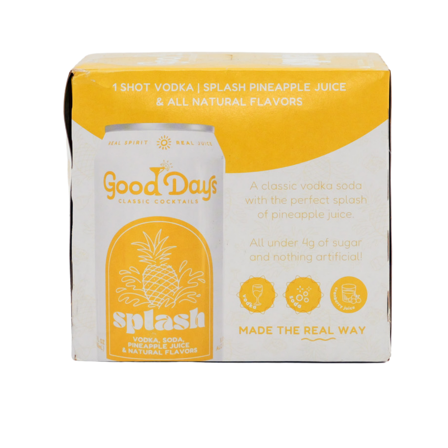 Splash Pineapple - 4 Pack