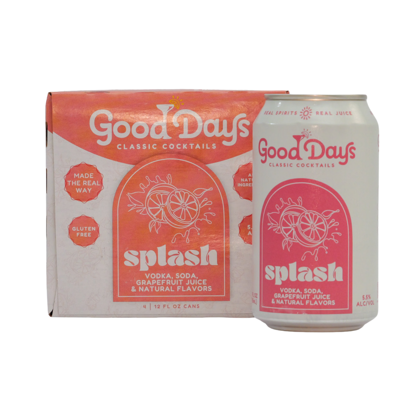 Splash Grapefruit - 4 Pack