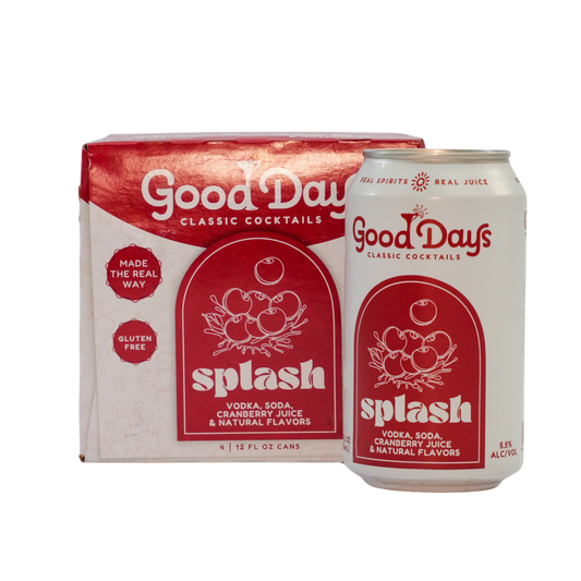 Splash Cranberry - 4 Pack