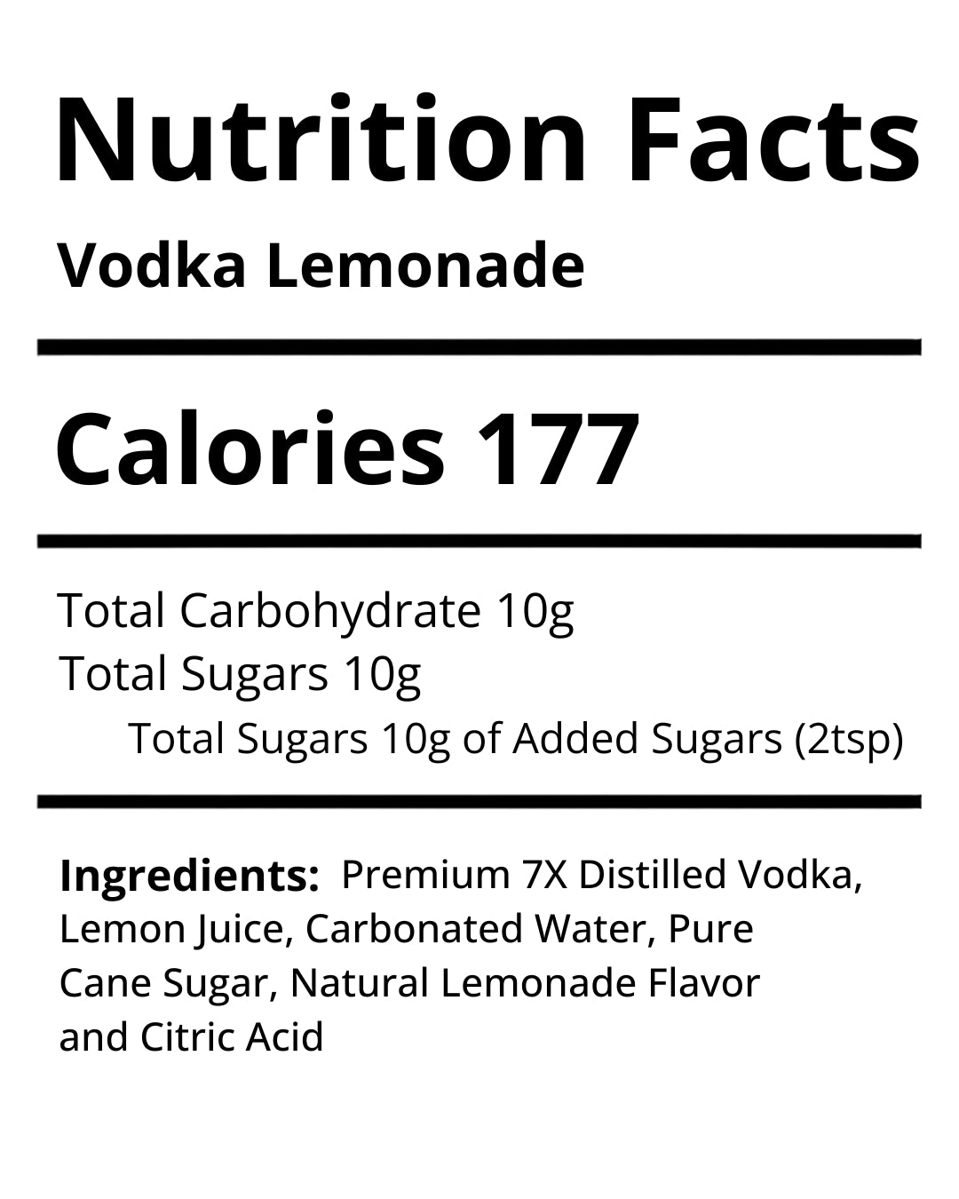 Vodka Lemonade - 4 Pack