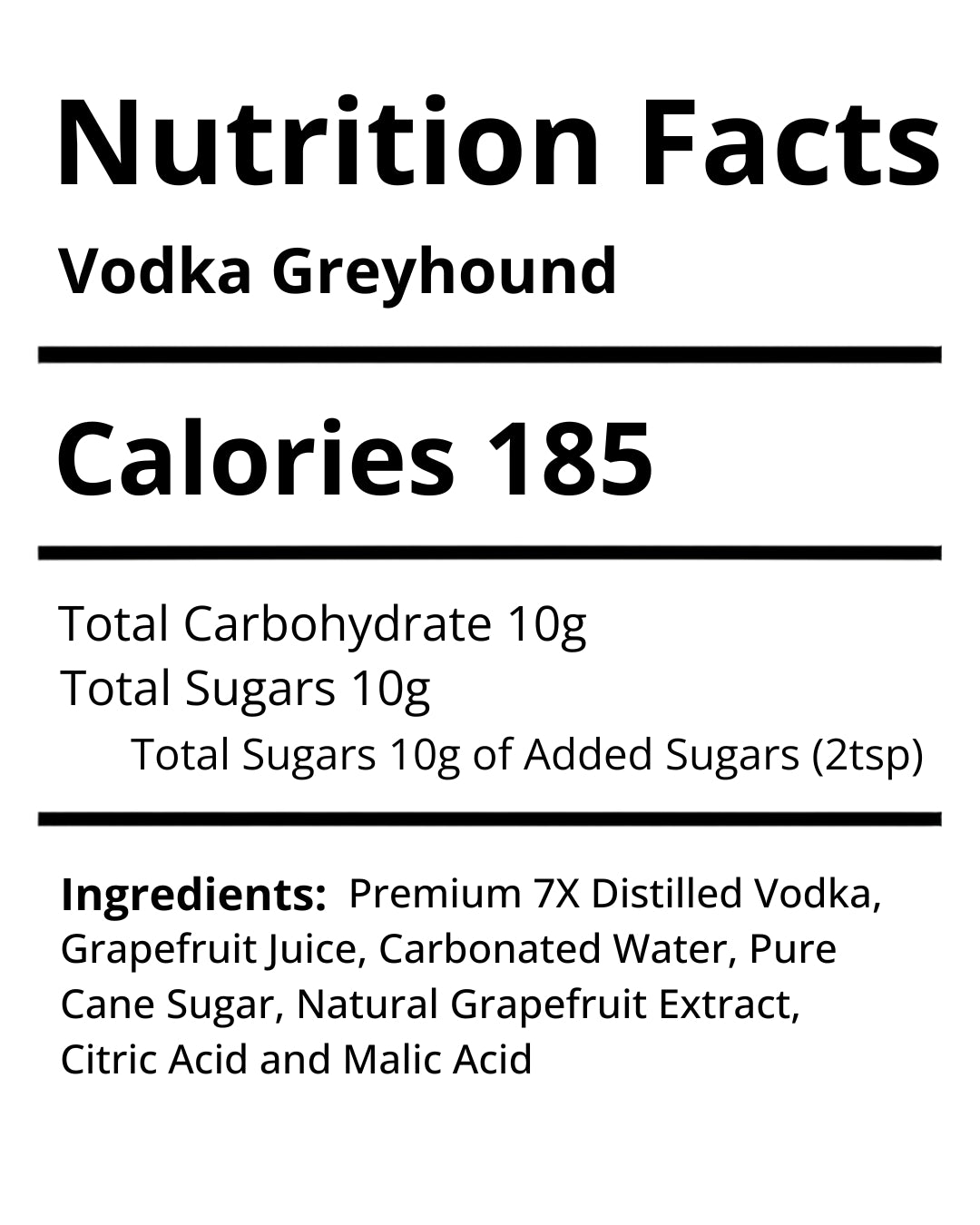 Vodka Greyhound - 4 Pack