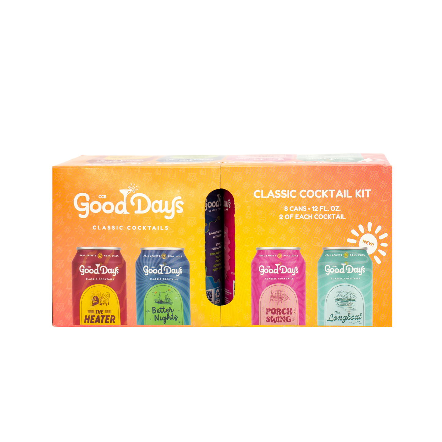 Classic Cocktails Variety 8-Pack