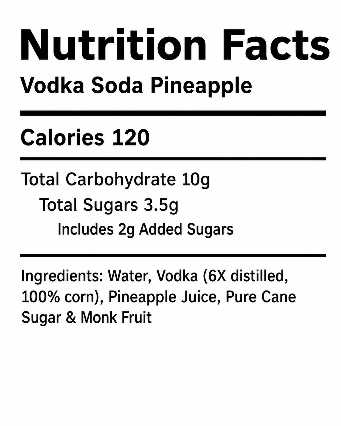 Splash Pineapple - 4 Pack