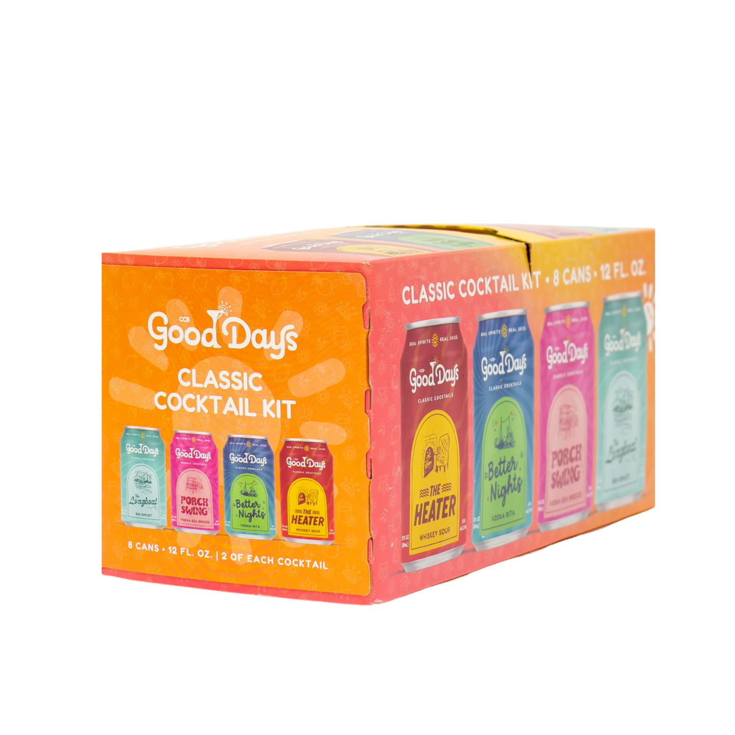 Classic Cocktails Variety 8-Pack