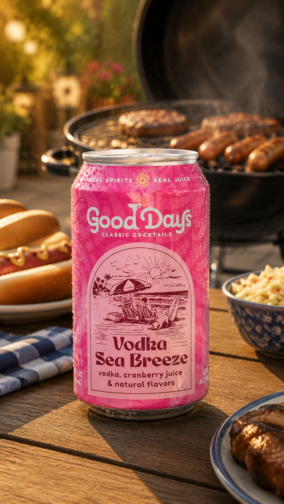 Vodka Sea Breeze - 4 Pack