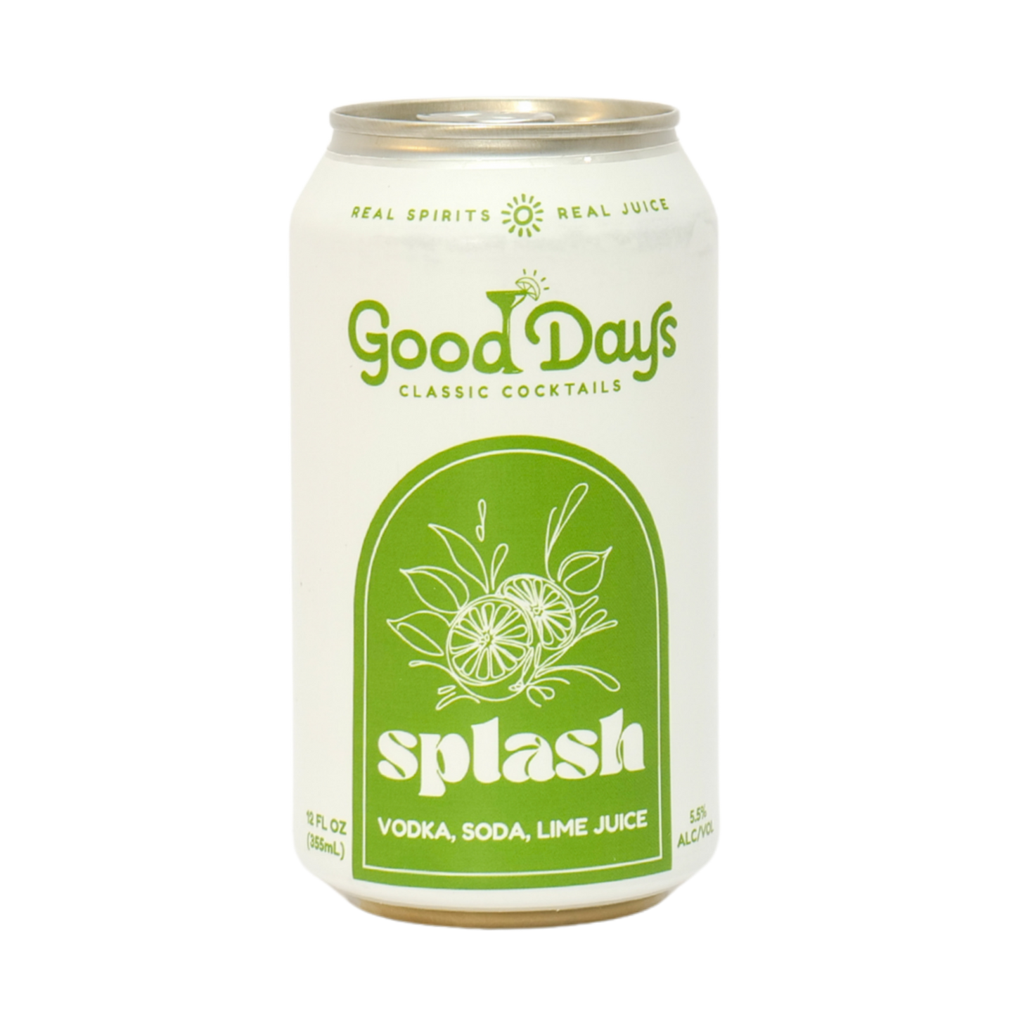 Vodka Soda Lime - 4 Pack