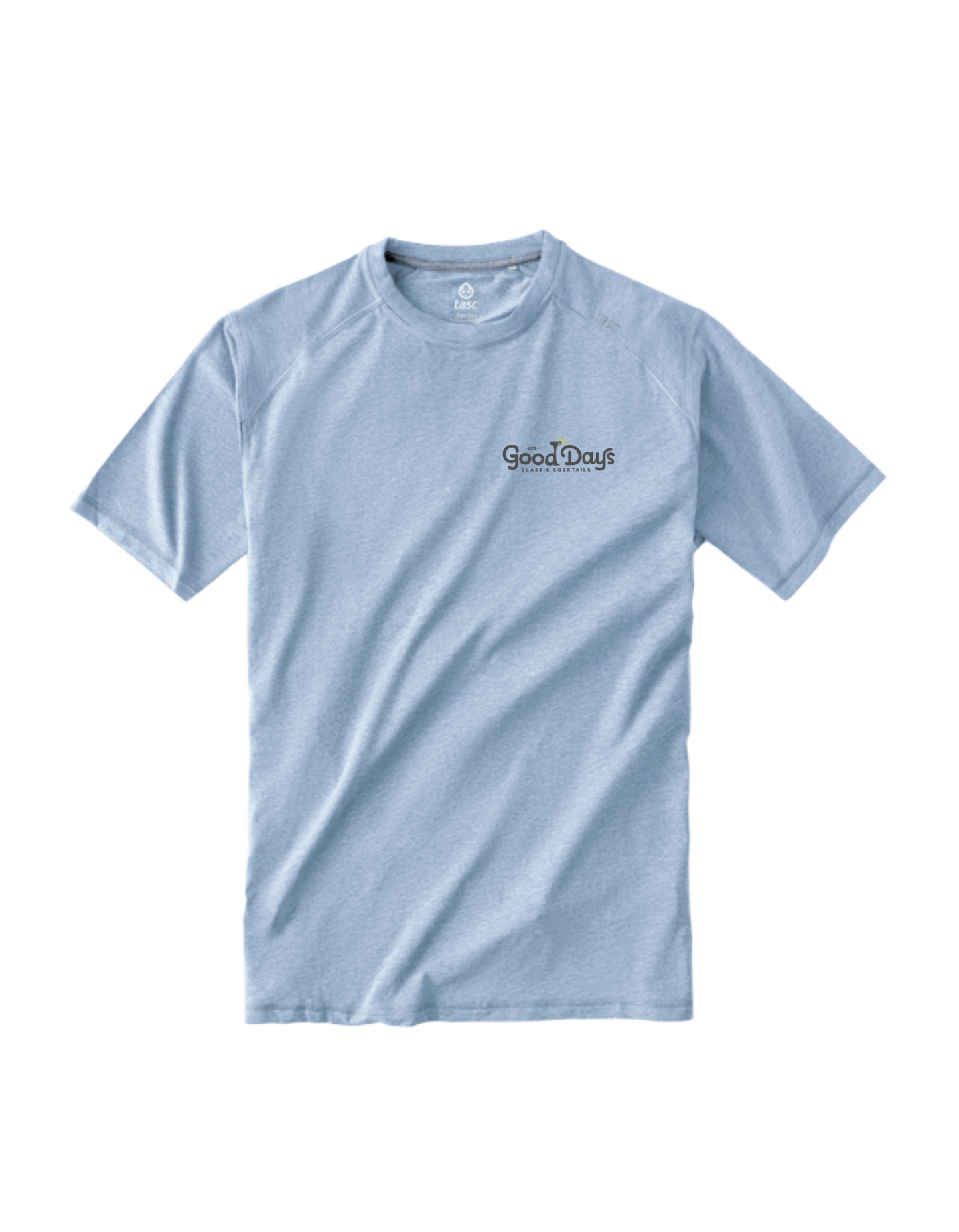 GoodDays Tasc Performance Tee - Cloud Heather